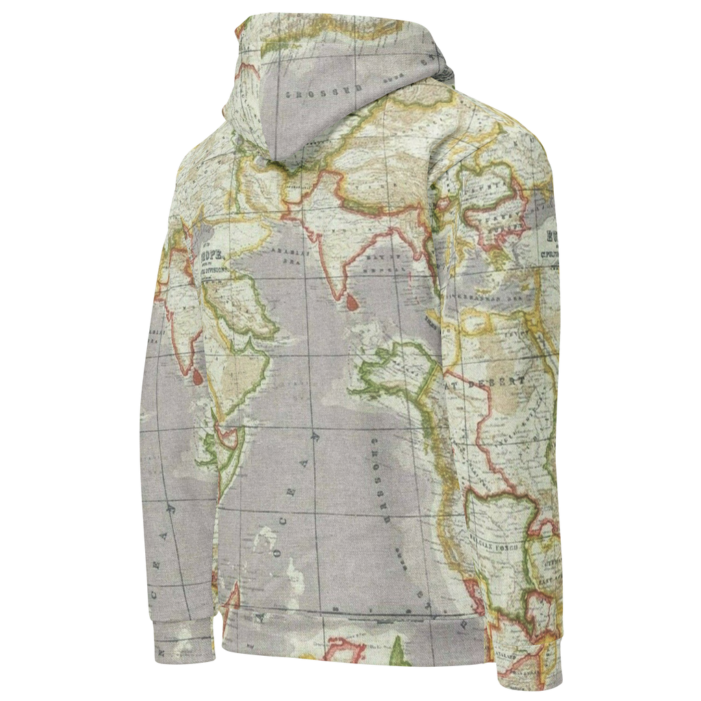 Green Map Hoodie
