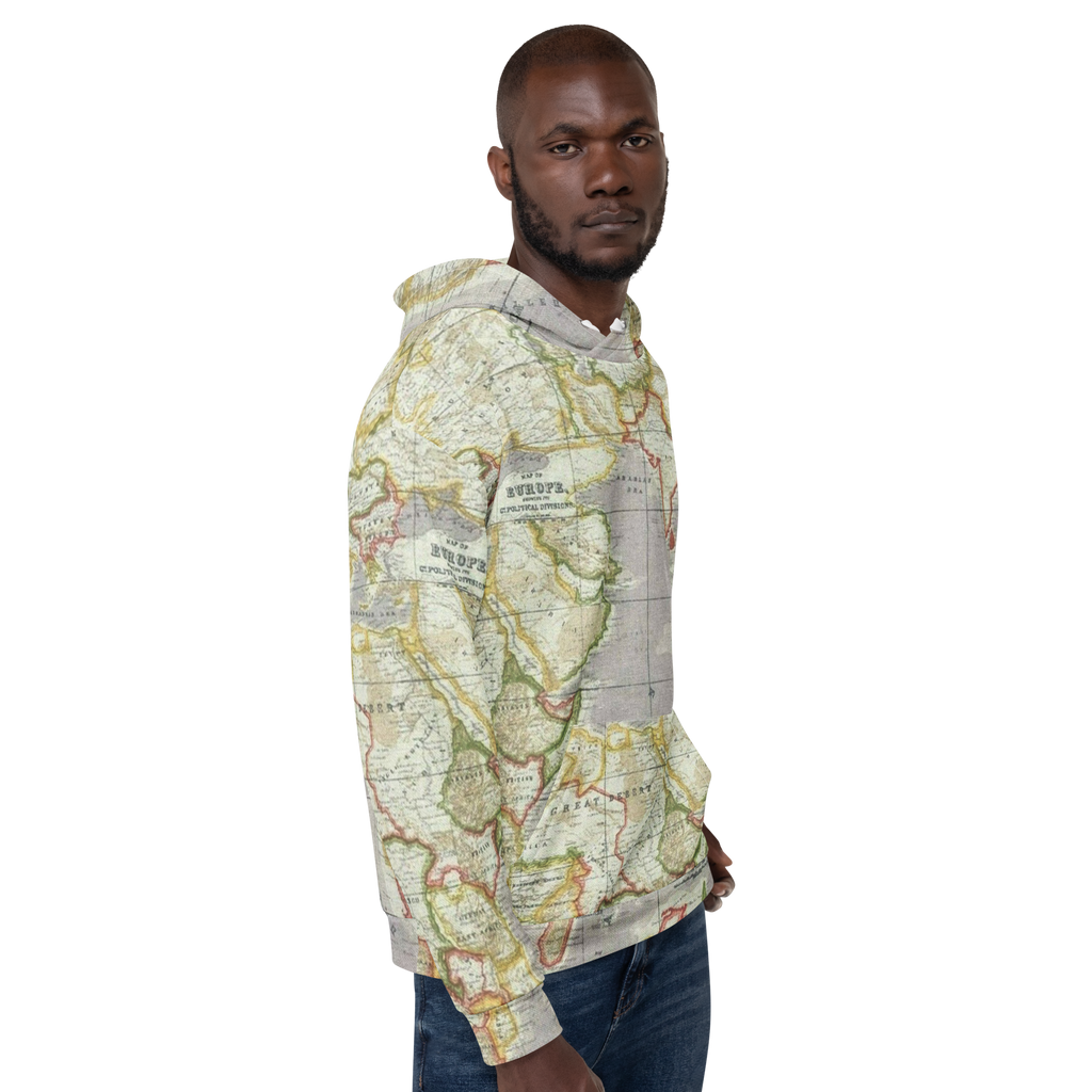 Green Map Hoodie