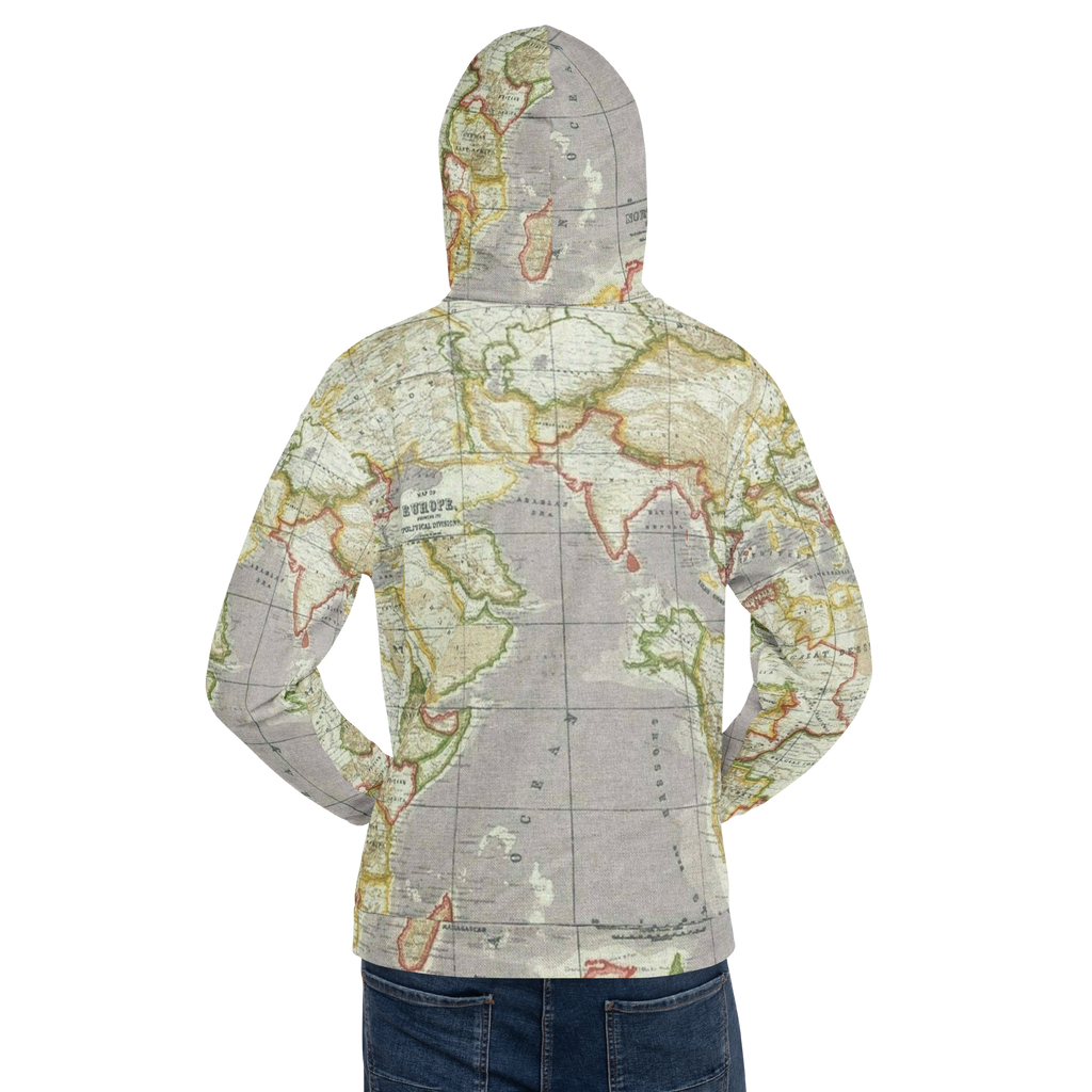 Green Map Hoodie