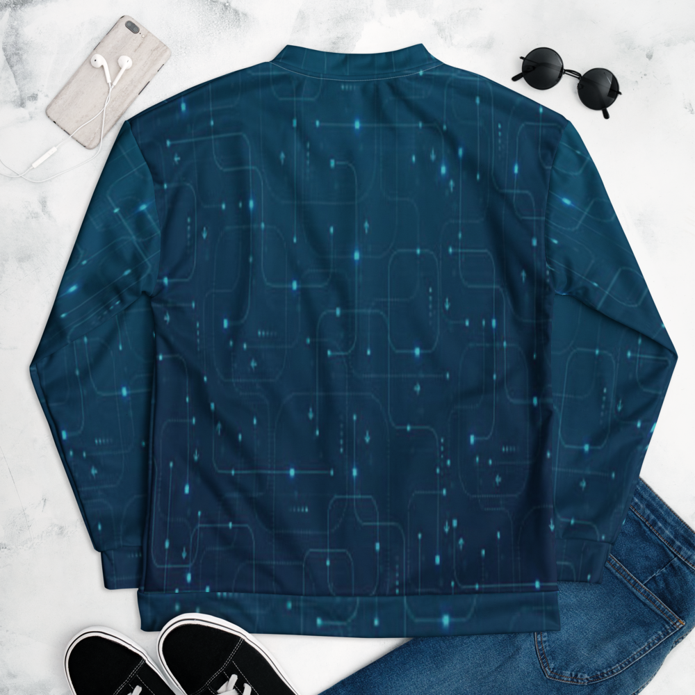 Digital Nexus Bomber Jacket