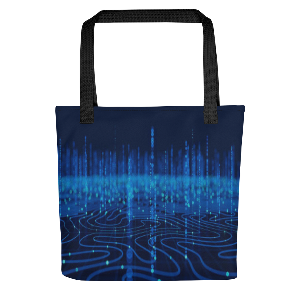 Data Streams Tote Bag