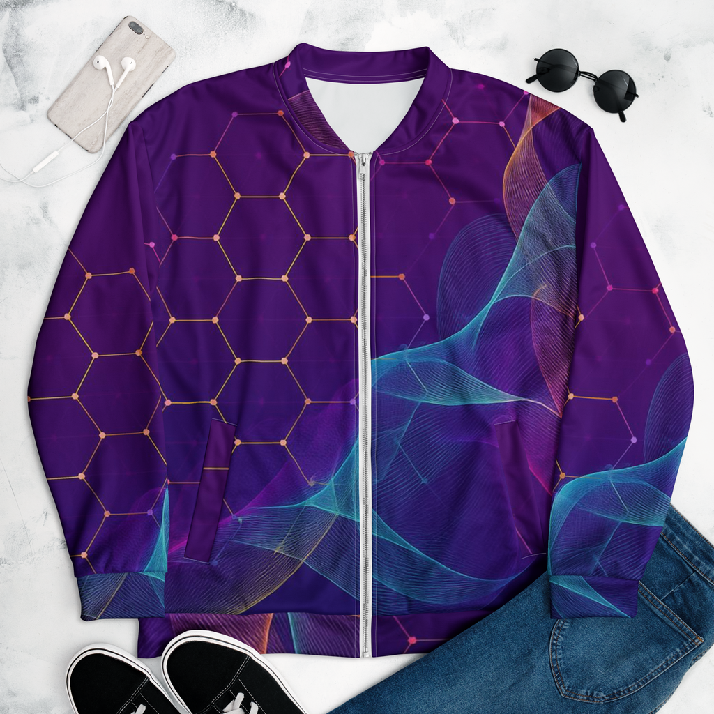 Techno Flow Bomber Jacket