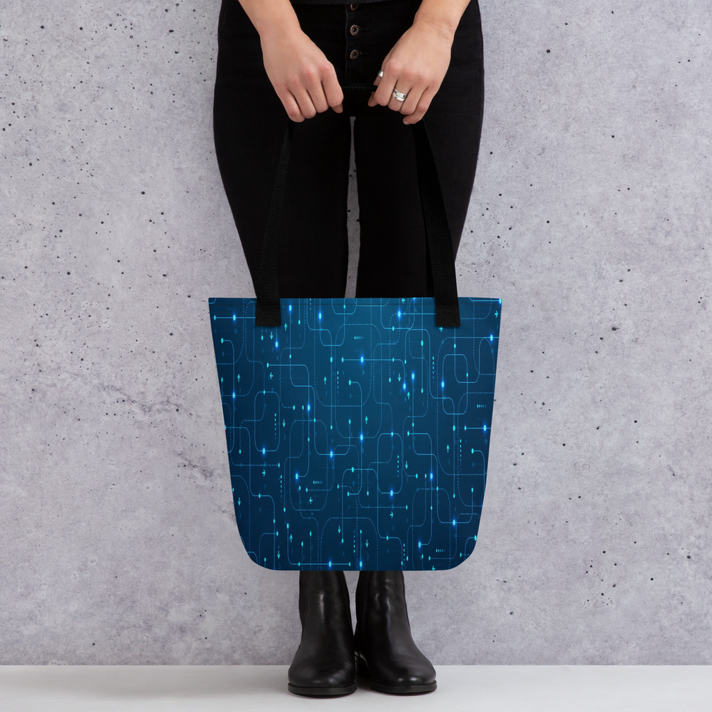 Digital Nexus Tot Bag
