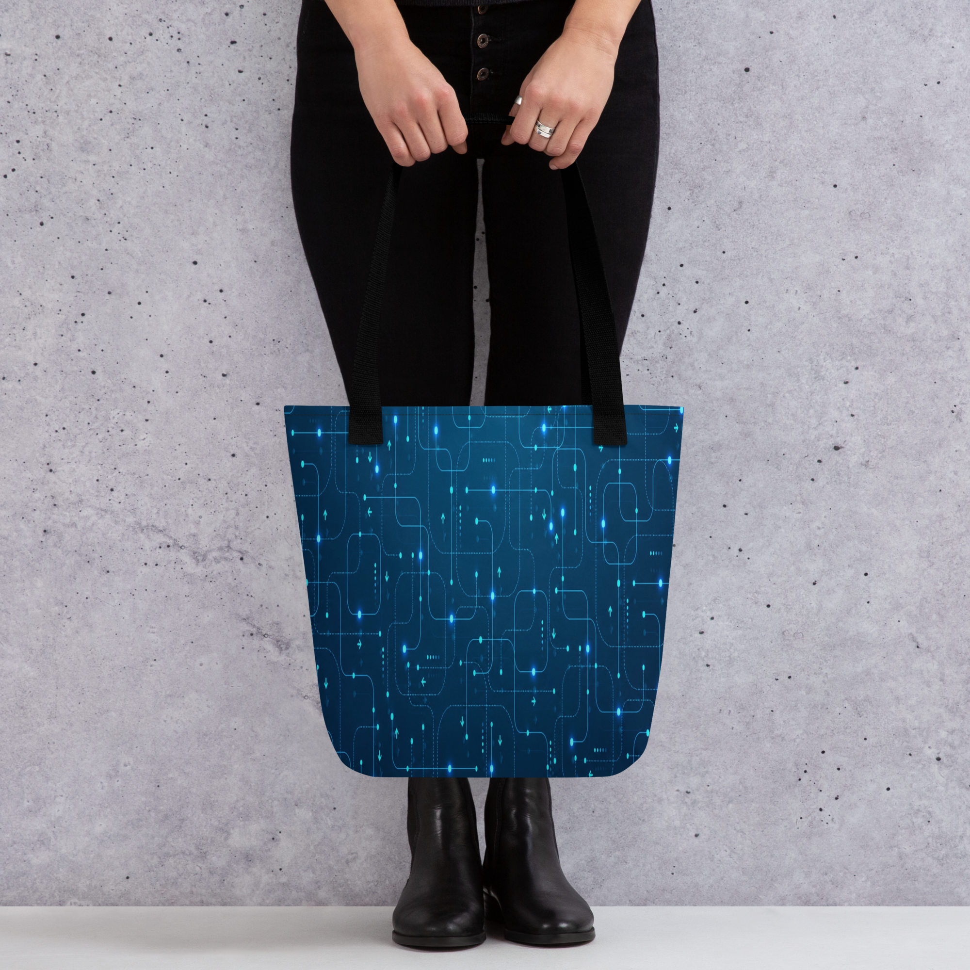 Digital Nexus Tot Bag