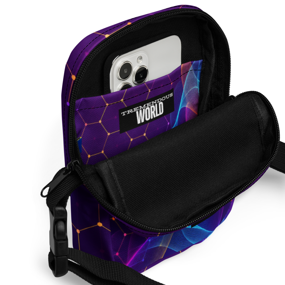 Techno Flow Utility Crossbody Bag
