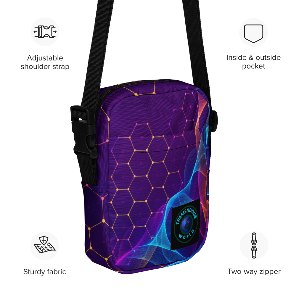 Techno Flow Utility Crossbody Bag