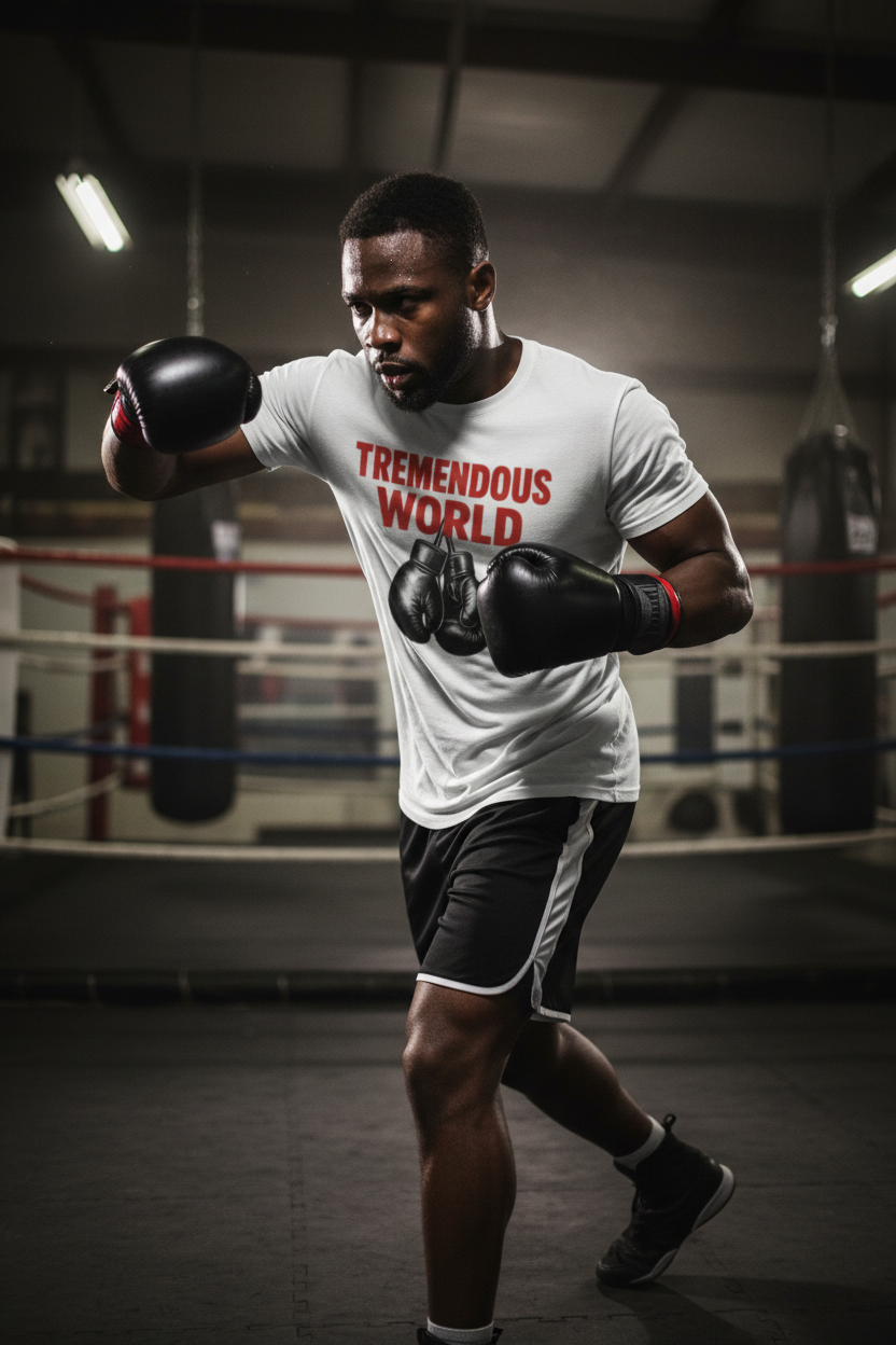 Boxing Graphic Tee Lifestyle